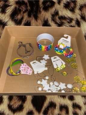 Colorful Y2K Accessories Bundle (10 Items)